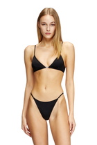 Diesel Thong with Oval D detail - Strings Womens in Black
