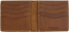 RRL Brown Roughout Suede Billfold Wallet