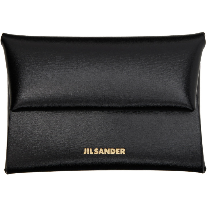 Photo: Jil Sander Black Folded Coin Pouch