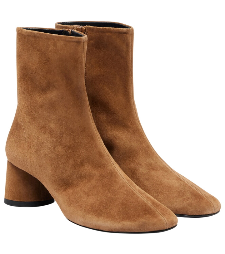 Photo: Proenza Schouler Glove suede ankle boots