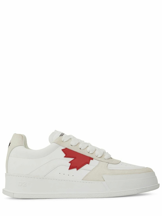Photo: DSQUARED2 - Canadian Leather Low Top Sneakers