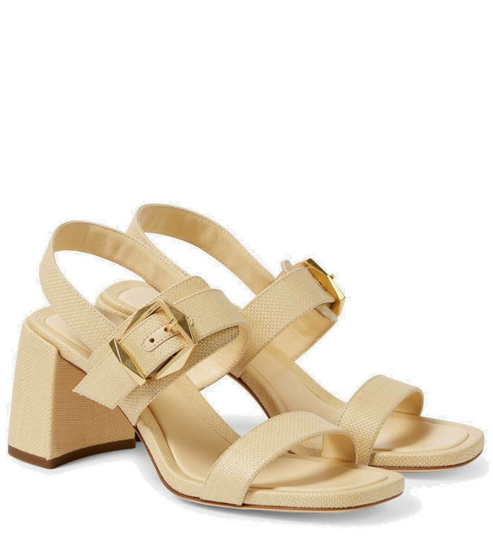 Photo: Jimmy Choo Hawke 70 canvas sandals