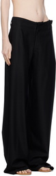 Serapis Black Rudder Trousers