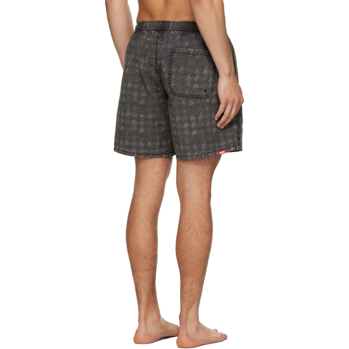 Diesel Gray Conor-43-Dnm Swim Shorts
