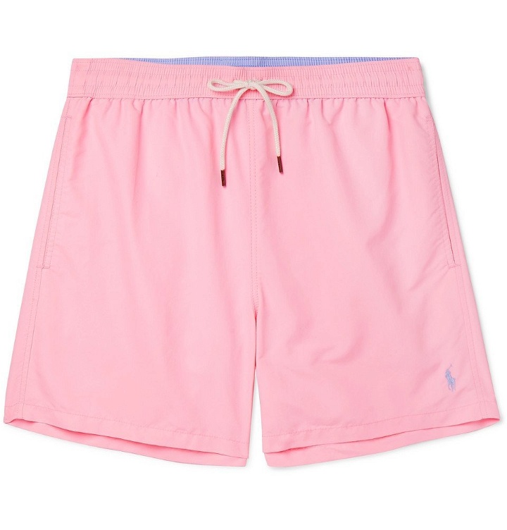 Photo: Polo Ralph Lauren - Traveller Mid-Length Swim Shorts - Men - Pink