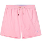 Polo Ralph Lauren - Traveller Mid-Length Swim Shorts - Men - Pink