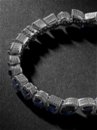 Greg Yuna - Charmers White Gold, Sapphire and Diamond Bracelet