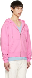 AMI Paris Pink Ami de Coeur Hoodie