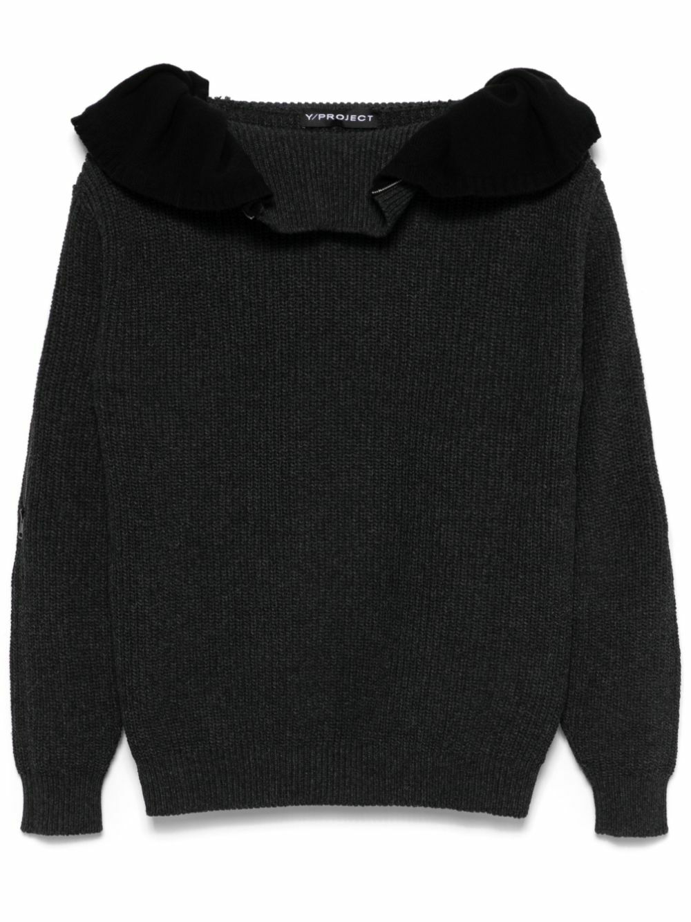 Y/Project Ruffled-Neck Sweater