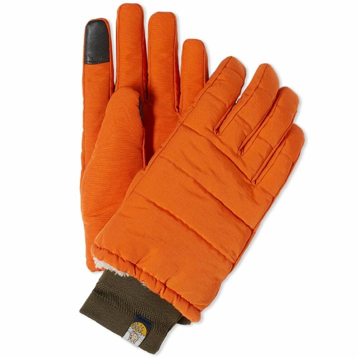 Photo: Elmer Gloves Knit Cuff Glove in Orange