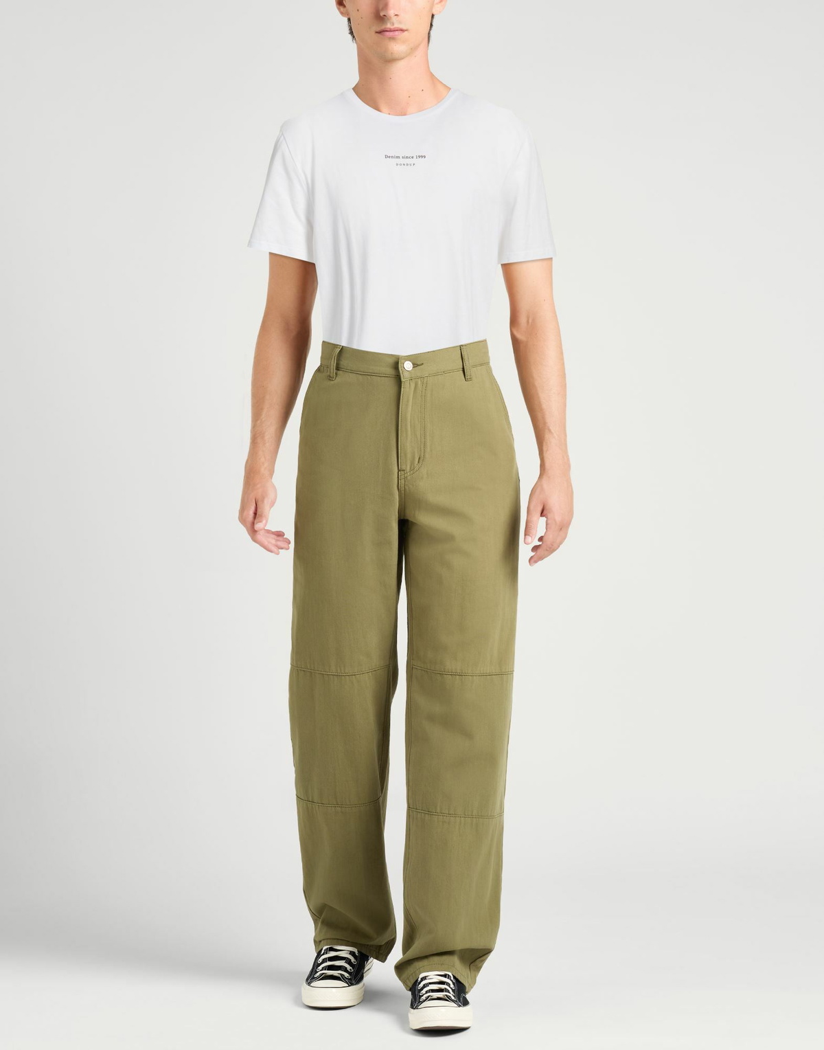 Dondup Mens T-shirt in White