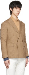 Ralph Lauren Purple Label Brown Hadley Blazer