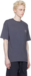 PRESIDENT's Navy Embroidered T-Shirt