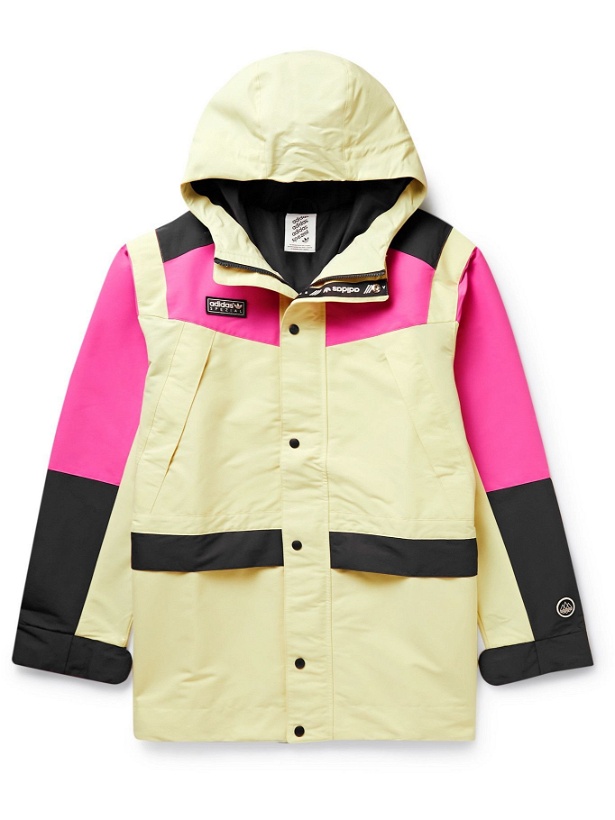 Photo: adidas Consortium - SPEZIAL Aldrington Colour-Block Shell Hooded Jacket - Neutrals