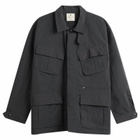 Snow Peak Men's Nylon Washer Jacket in Black