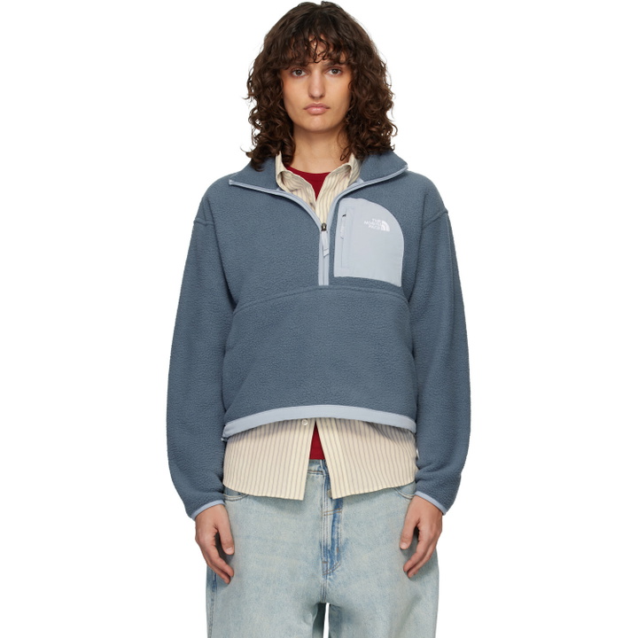 Photo: The North Face Blue Yumiori Off Peak 1/2-Zip Jacket