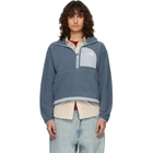 The North Face Blue Yumiori Off Peak 1/2-Zip Jacket