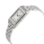 Jaeger LeCoultre Reverso Classic Monoface Quartz Silver Dial Ladies Watch Q2618140