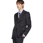 Gucci Navy GG Pinstripe Suit