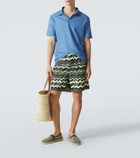 Missoni Zigzag cotton polo shirt