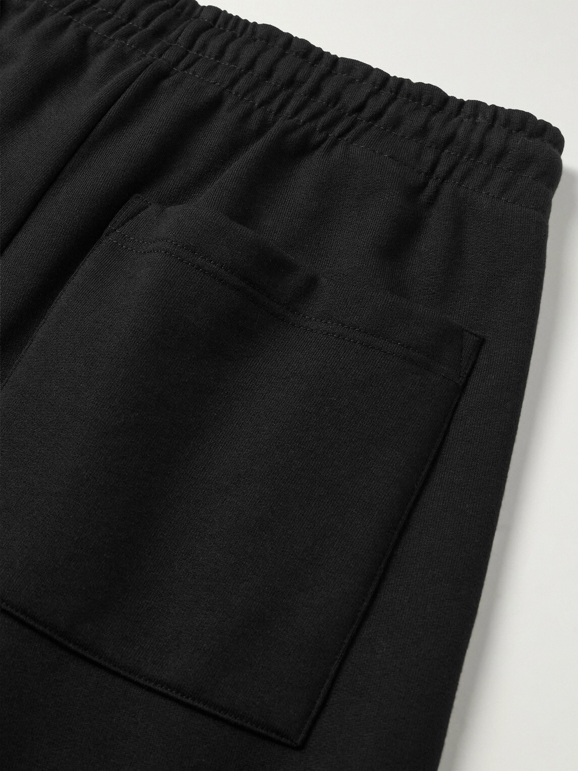 Dries Van Noten - Straight-Leg Cotton-Jersey Sweatpants - Black
