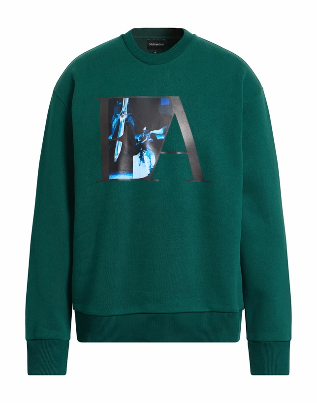 Photo: Emporio Armani Mens Sweatshirt in Green