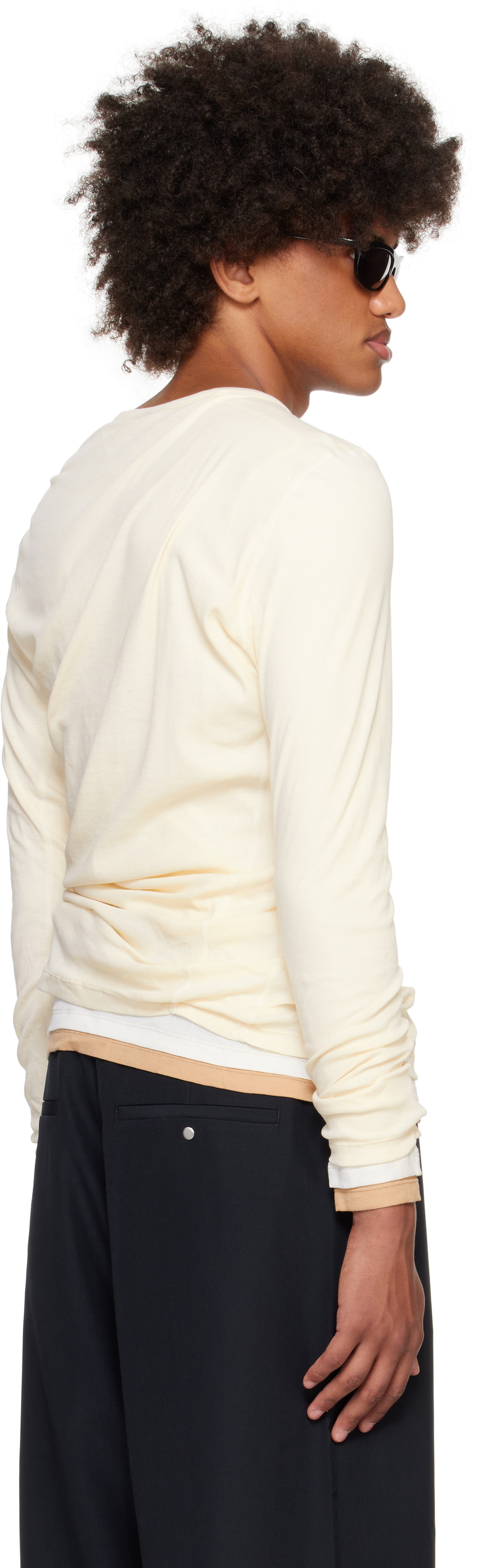 Karmuel Young Off-White Triple Second Skin T-shirt