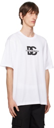 Dolce & Gabbana White Printed T-Shirt