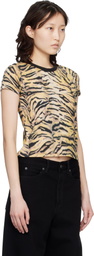 Kenzo Yellow Kenzo Paris 'KENZO Tiger' T-shirt