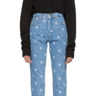 MISBHV Blue Monogram Jeans