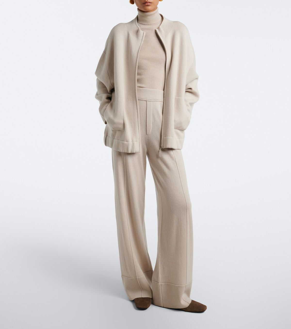 Jardin des Orangers Wool and cashmere jacket