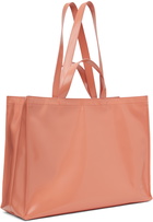 Acne Studios Pink Logo Shoulder Tote