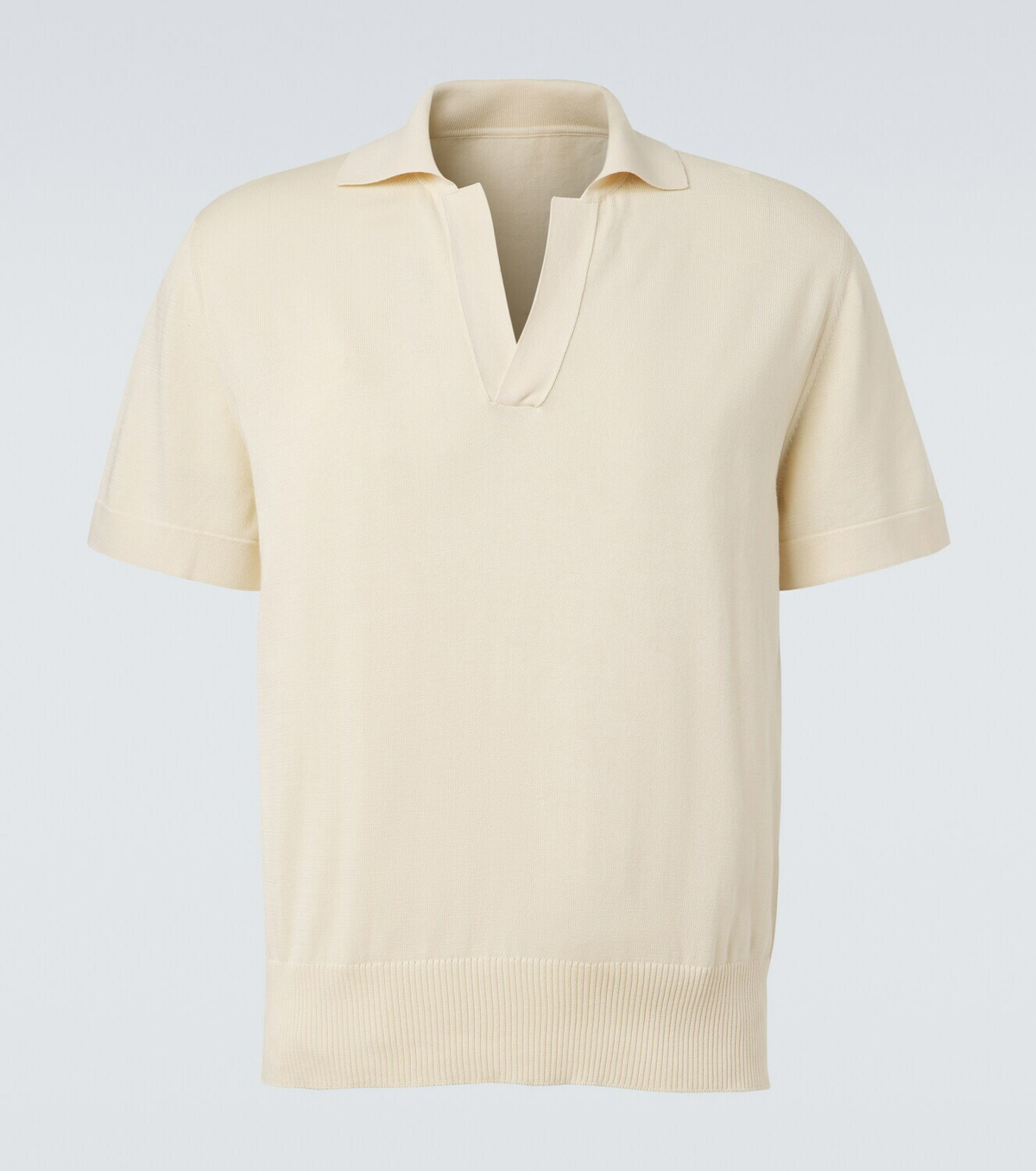 Stòffa Cotton polo shirt