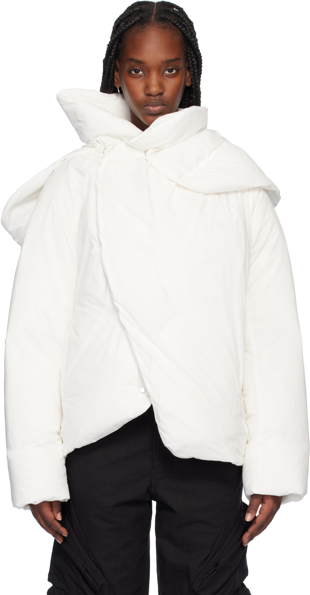 POST ARCHIVE FACTION (PAF) Blue 5.0 Center Down Jacket Post POST ARCHIVE FACTION (PAF) Blue 5.0 Center Down Jacket Post