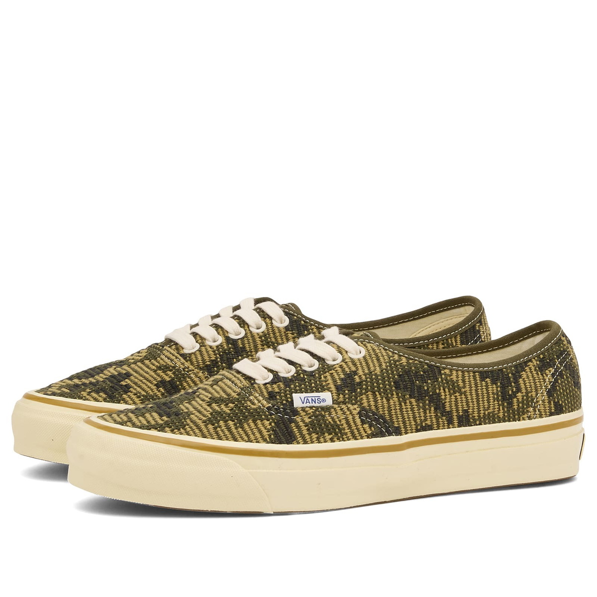 Vans LX Authentic 44 Sneaker in Camo/Antique Gold
