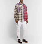 Isabel Marant - Billy Checked Brushed Cotton-Flannel Western Shirt - Men - Multi