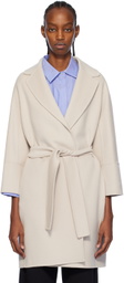 Max Mara Beige Arona Coat