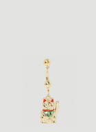 Maneki Neko Earring in Gold