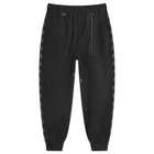 mastermind JAPAN Men's Skull Tape Jersey Track Pants in Black