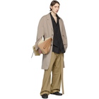 Loewe Beige Belted Trousers