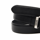 Diesel Men's Western Buckle Belt in Black