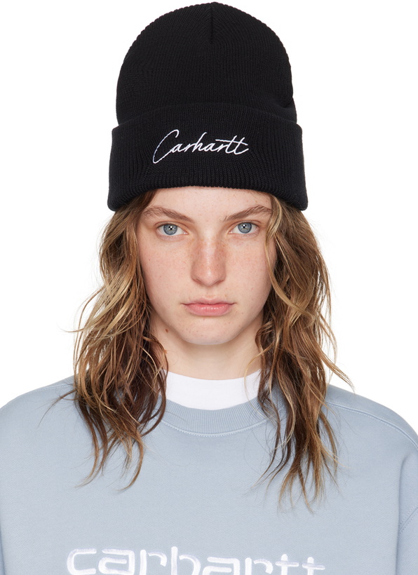 Photo: Carhartt Work In Progress Black Watcher Beanie