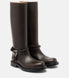 Bottega Veneta Leather knee-high boots
