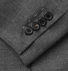 AMI - Grey Slim-Fit Unstructured Wool Suit Jacket - Gray