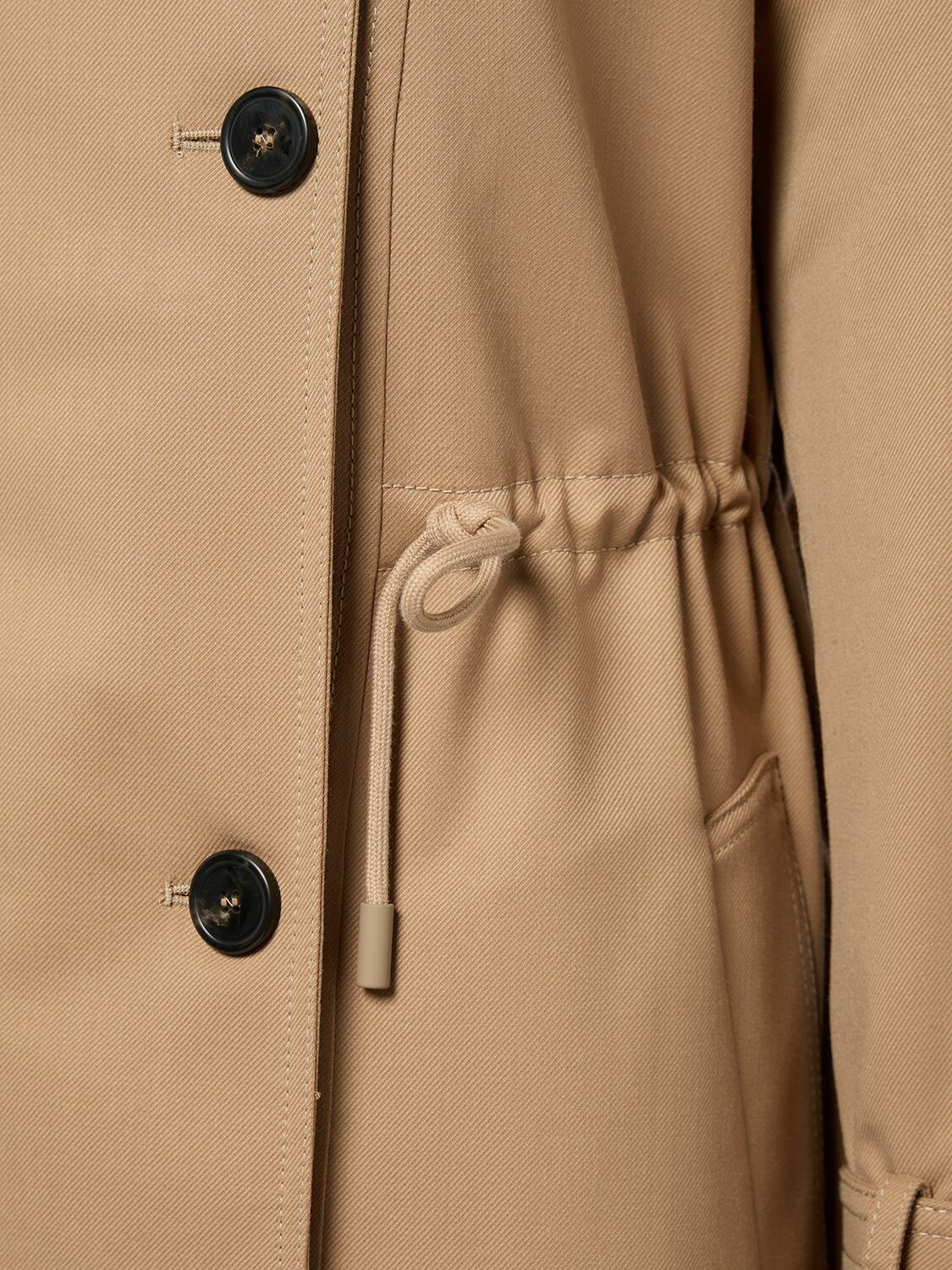 WEEKEND MAX MARA Fatuo Wool Blend Trench Coat Weekend Max Mara