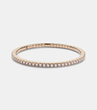 Bucherer Fine Jewellery Stretchy 18kt rose gold bracelet with diamonds