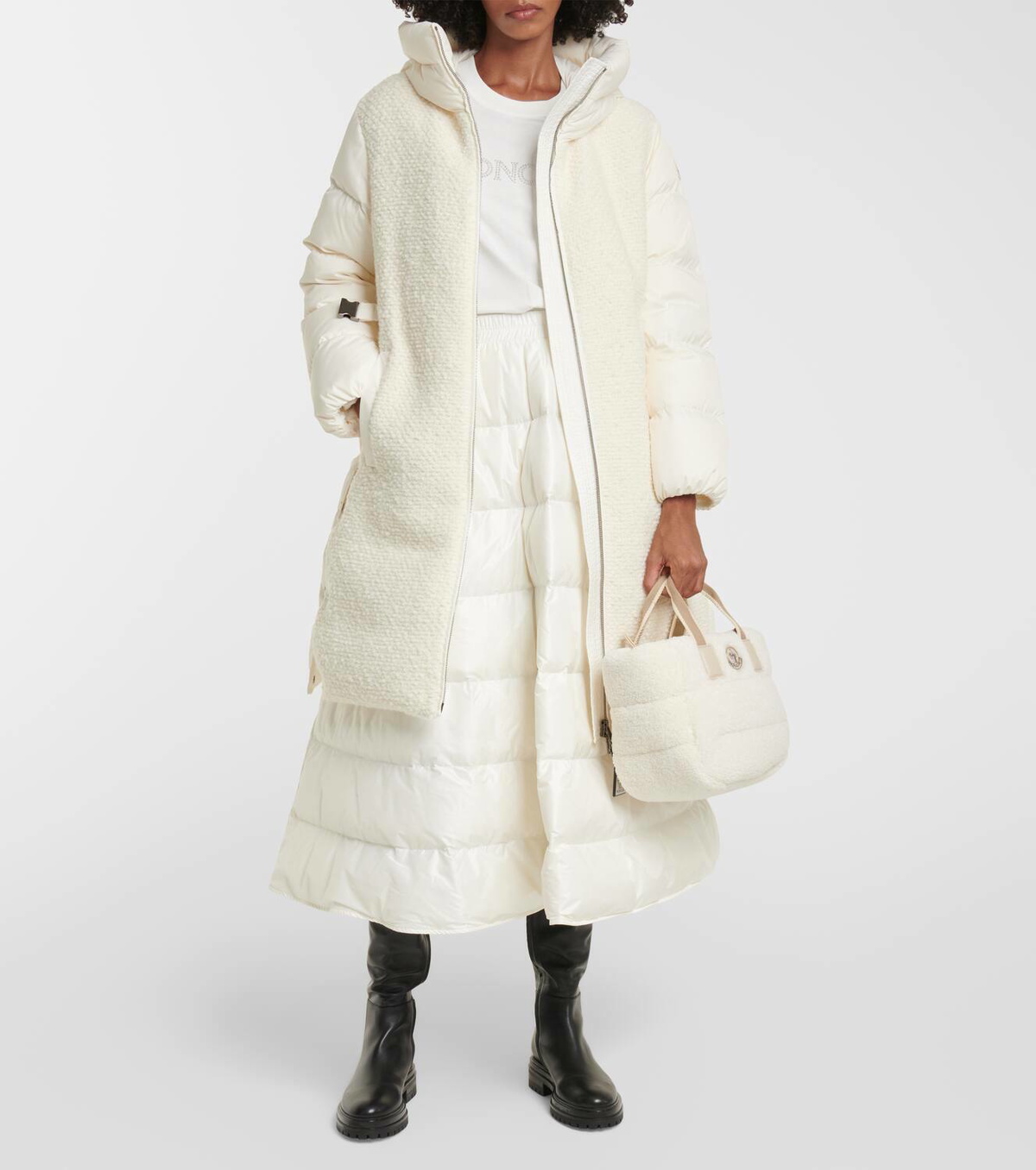 Moncler Caradoc Mini teddy tote bag Moncler