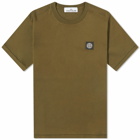 Stone Island Men's Patch T-Shirt in Olive
