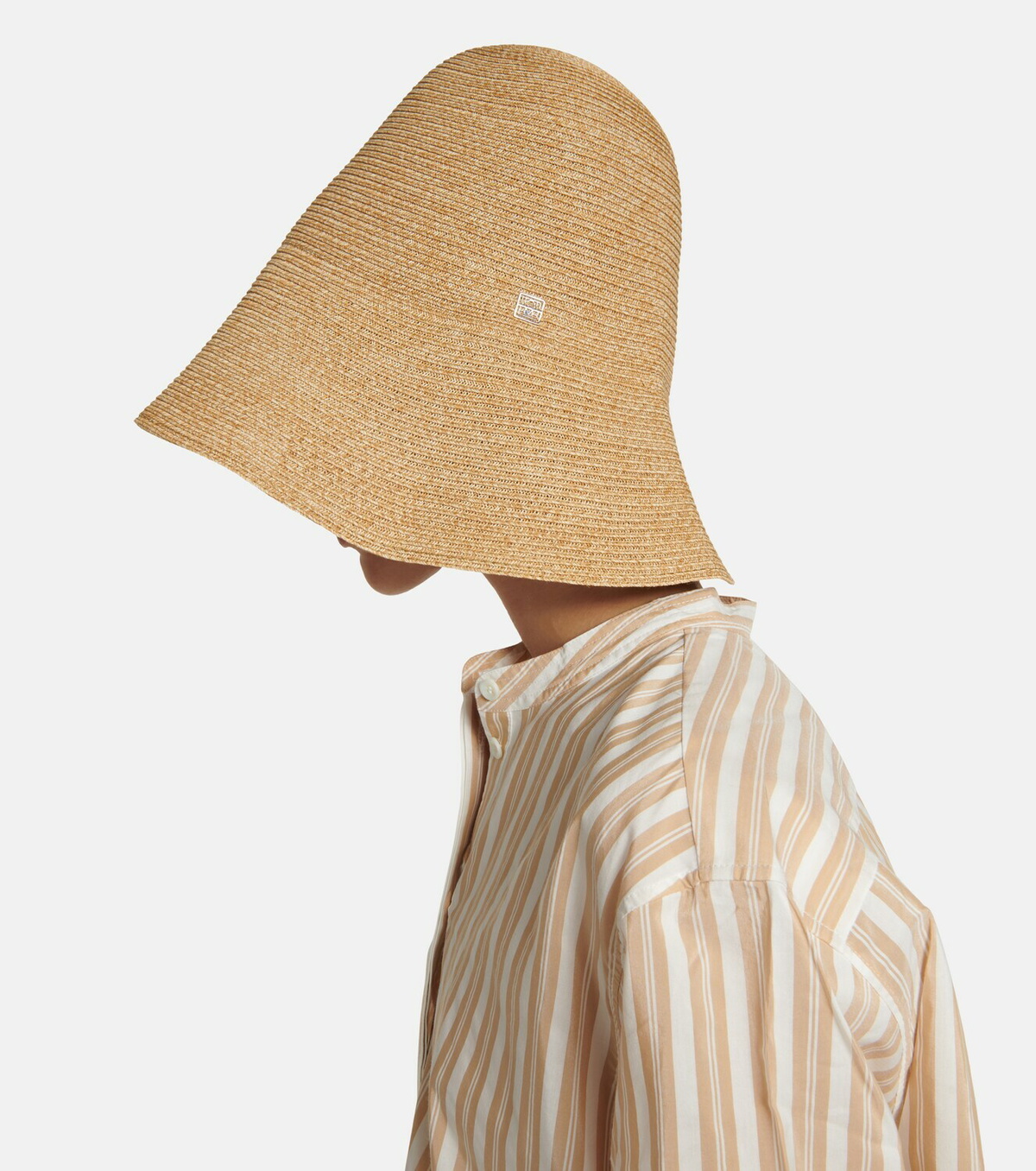 Toteme - Embellished raffia sun hat Toteme