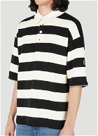 Gucci - Striped Polo Shirt in White